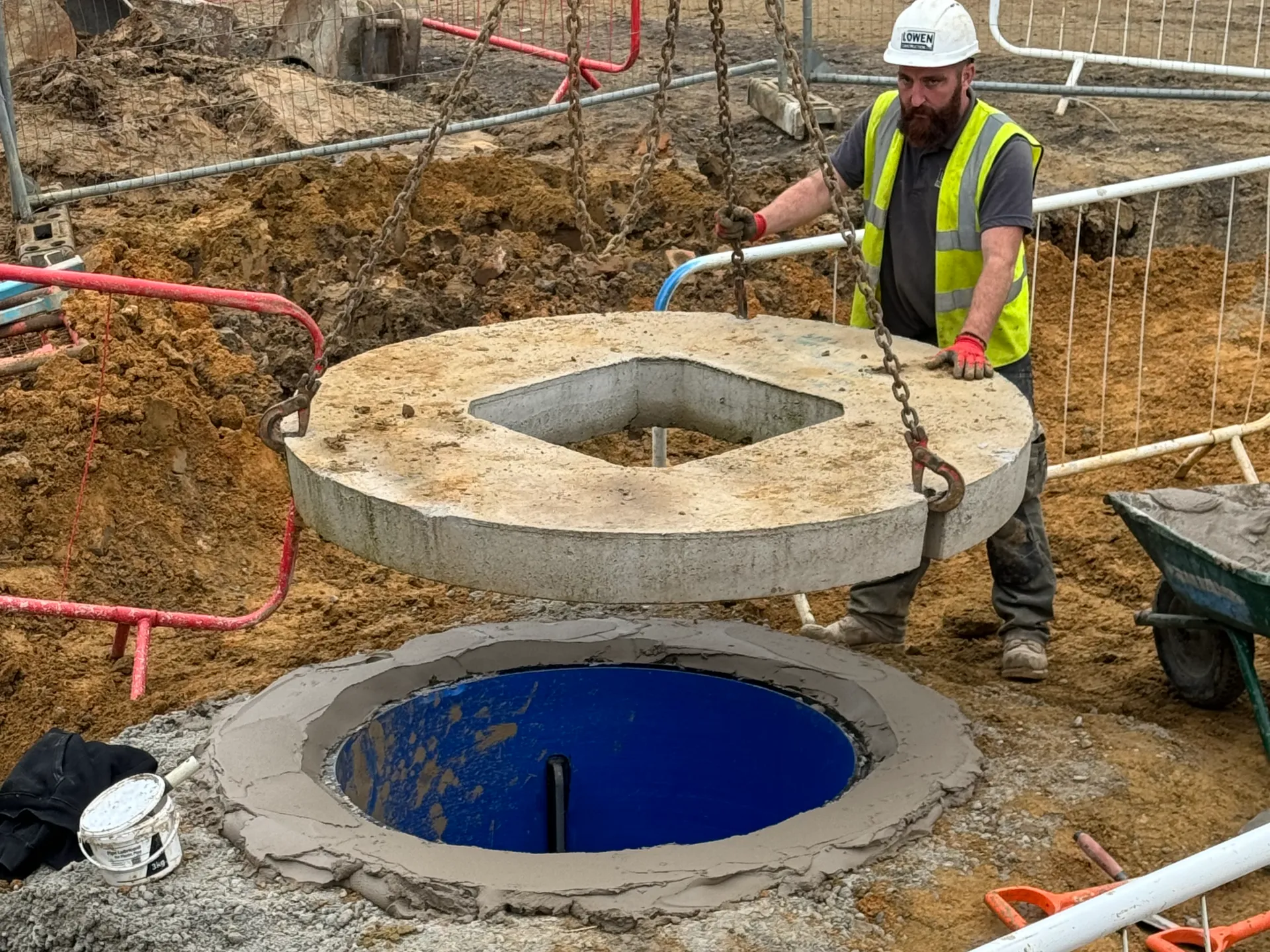 HYDRA BRAKE INSTALL galamast. att hard hat shot